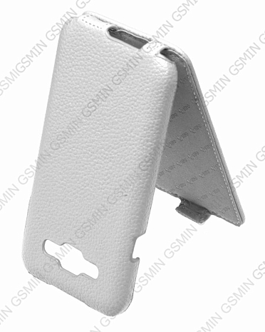    Samsung Galaxy E5 SM-E500F/DS Sipo Premium Leather Case - V-Series ()