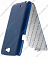    Samsung Galaxy Note 2 (N7100) Melkco Premium Leather Case - Limited Edition Jacka Type (Dark Blue/White LC)