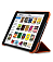    iPad mini Melkco Premium Leather case - Slimme Cover Type (Orange LC)