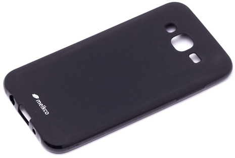    Samsung Galaxy J5 SM-J500H Melkco Poly Jacket TPU (Black Mat)