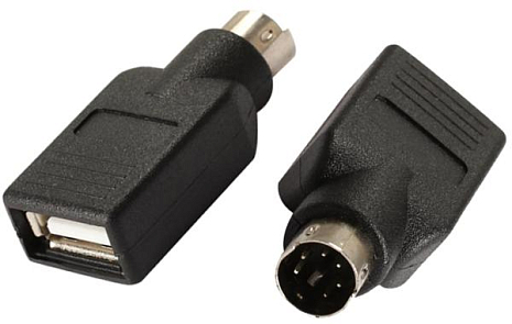   GSMIN BR-83-M PS/2 (M)  USB (F)      ()