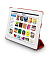    iPad 2/3  iPad 4 Melkco Premium Leather case - Slimme Cover Type (Red LC)