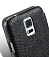    Samsung Galaxy S5 Melkco Premium Leather Case - Face Cover Book Type (Black LC) Ver.3