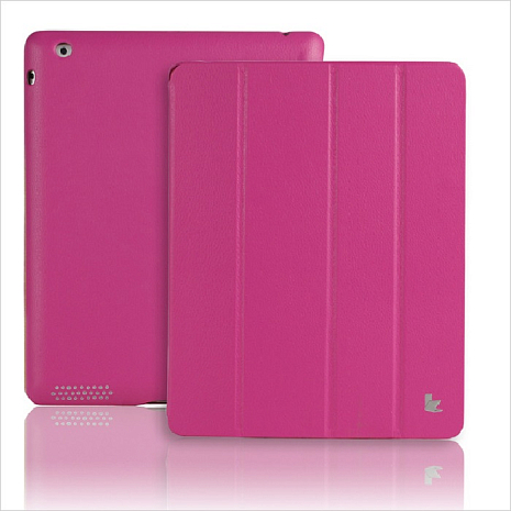    iPad 2/3  iPad 4 Jison Executive Smart Cover (Rose)