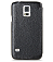    Samsung Galaxy S5 Melkco Premium Leather Case - Face Cover Book Type (Black LC) Ver.3