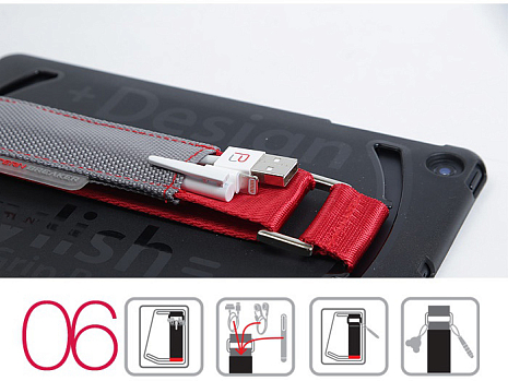 -  iPad 2/3  iPad 4 Pattern Breaker Belt Case ()