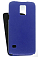    Samsung Galaxy S5 Melkco Premium Leather Case - Jacka Type (Dark Blue LC)