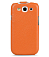    Samsung Galaxy S3 (i9300) Melkco Premium Leather Case - Jacka Type (Orange LC)