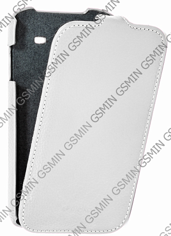    Samsung Galaxy Grand (i9082) Melkco Premium Leather Case - Jacka Type (White LC)