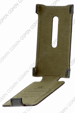    Nokia Lumia 800 Redberry Stylish Leather Case (׸)