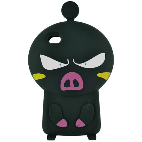      Apple iPhone 4/4S Pig ()