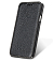    Samsung Galaxy S5 Melkco Premium Leather Case - Face Cover Book Type (Black LC) Ver.3