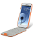    Samsung Galaxy S3 (i9300) Melkco Premium Leather Case - Jacka Type (Orange LC)