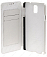    Samsung Galaxy Note 3 (N9005) Melkco Premium Leather Case - Face Cover Book Type (White LC) Ver.3